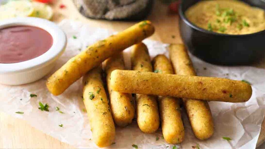 Crispy Potato Sticks, homemade and freshly served