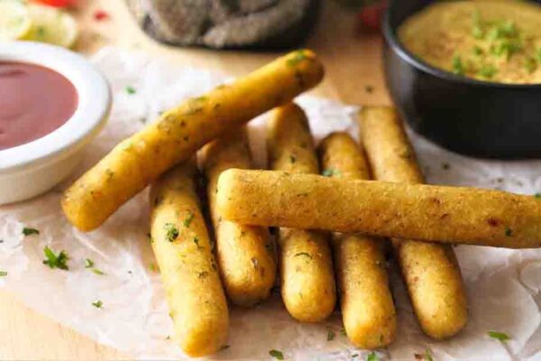 Crispy Potato Sticks, homemade and freshly served