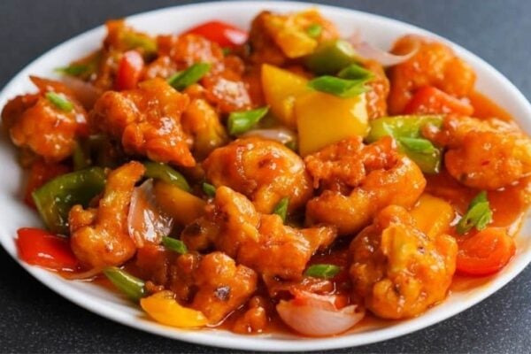 Crispy & Spicy Cauliflower, homemade and freshly served