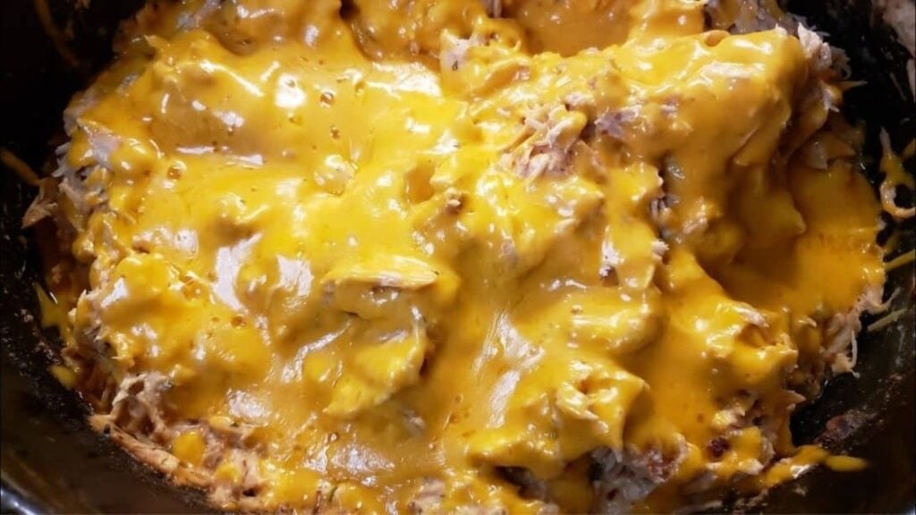 Crockpot Keto Crack Chicken, homemade and freshly served