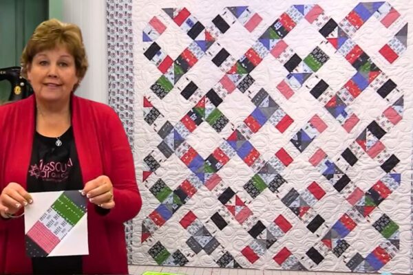 Finished Crosswalk Quilt With Jenny Doan, a completed DIY project