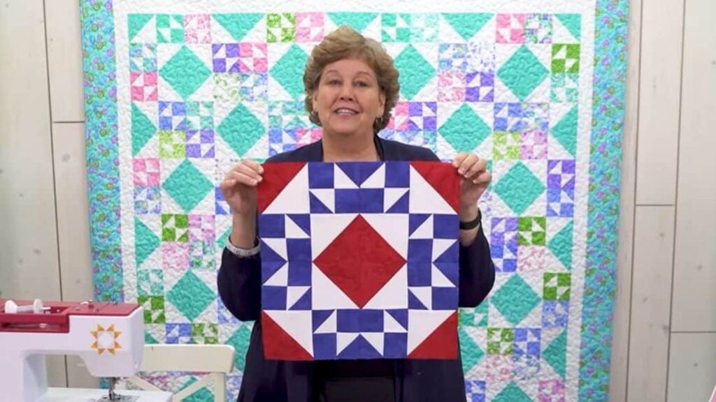 Finished Crown Jewel Quilt With Jenny Doan, a completed DIY project