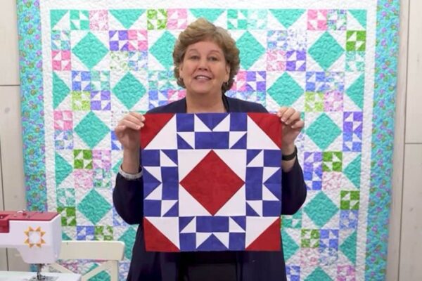 Finished Crown Jewel Quilt With Jenny Doan, a completed DIY project