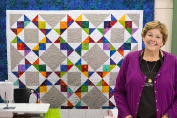 Finished Crown Quilt With Jenny Doan, a completed DIY project