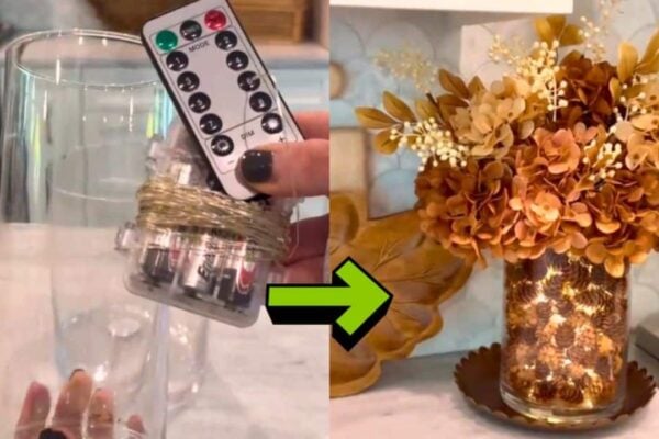 Cute Fall Floral Centerpiece, homemade and freshly served