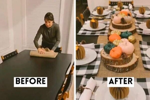 Finished 5 Easy Ways To Decorate Thanksgiving Dinner Table, a completed DIY project