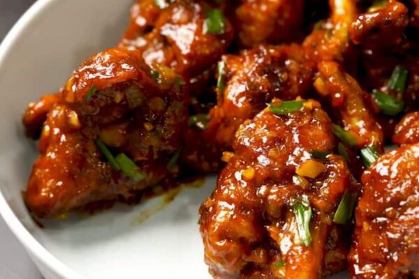 Delicious Chicken Lollipop, homemade and freshly served