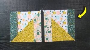 Finished Dicey Log Cabin Quilt Pattern, a completed DIY project