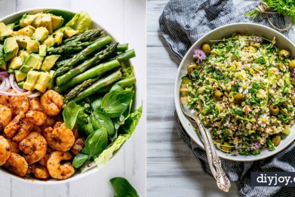38 Salad Recipes To Make For Dinner Tonight, homemade and freshly served