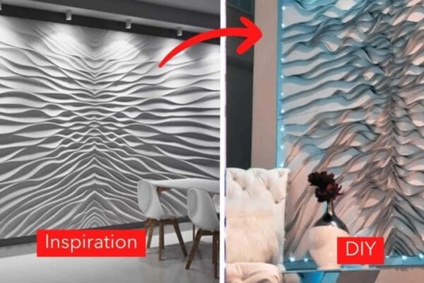 Finished DIY $18 3D Wall Decor, a completed DIY project