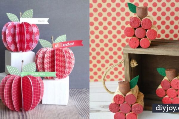 34 Apple Crafts, homemade and freshly served