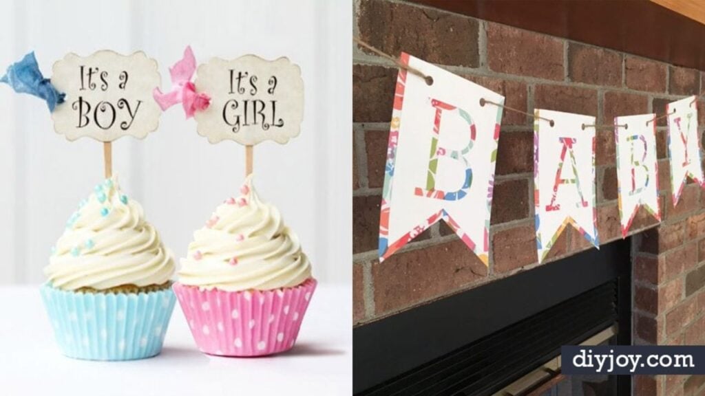 Finished 34 DIY Baby Shower Decorations, a completed DIY project