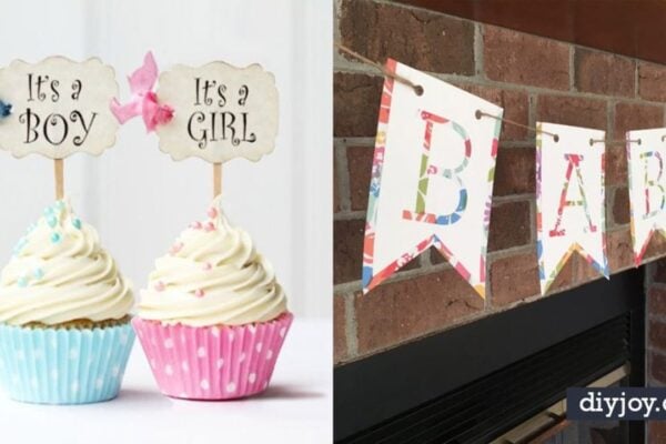 Finished 34 DIY Baby Shower Decorations, a completed DIY project