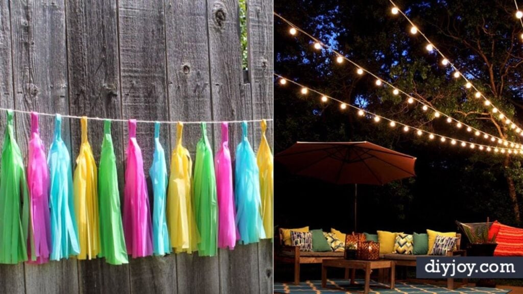 Finished 32 Easy DIY Decor for Backyard Parties, a completed DIY project
