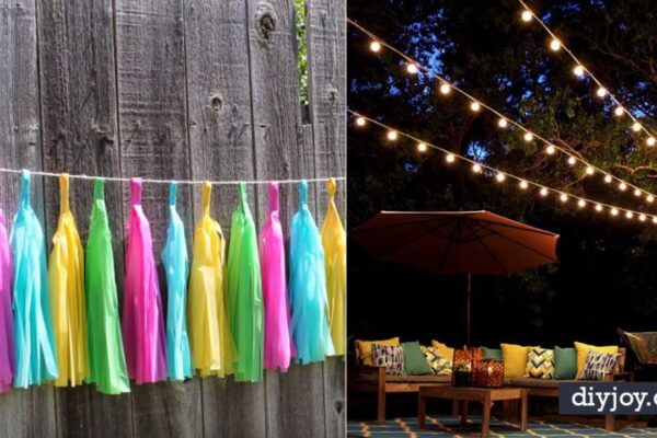 Finished 32 Easy DIY Decor for Backyard Parties, a completed DIY project