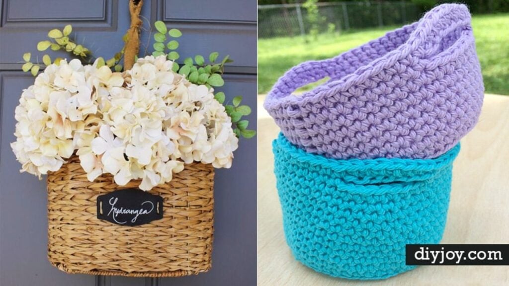 Finished 31 DIY Crafts Made With Baskets, a completed DIY project