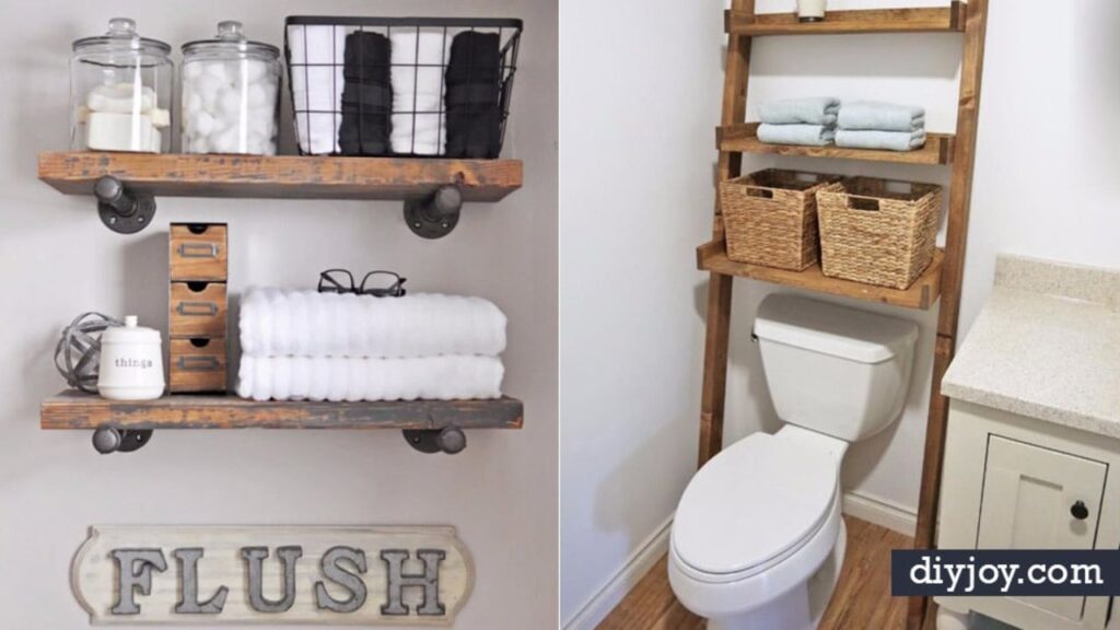Finished 34 Bathroom Storage To Get You Organized, a completed DIY project