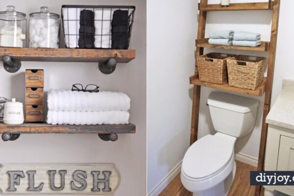 Finished 34 Bathroom Storage To Get You Organized, a completed DIY project