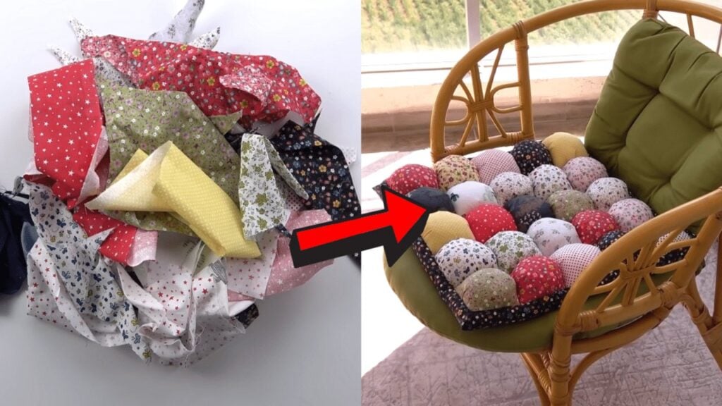 Finished DIY Bubble Puff Quilt From Fabric Scraps, a completed DIY project