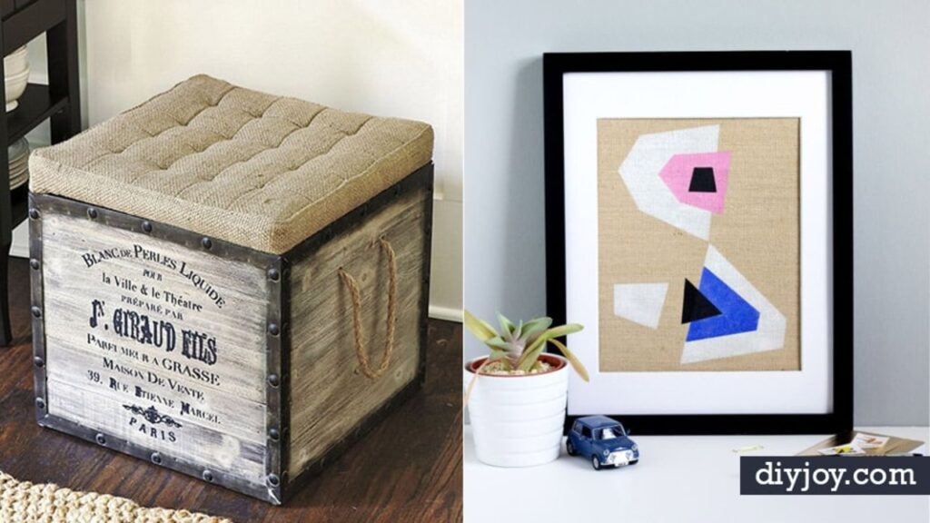 Finished 34 Creative DIY Burlap Decor, a completed DIY project