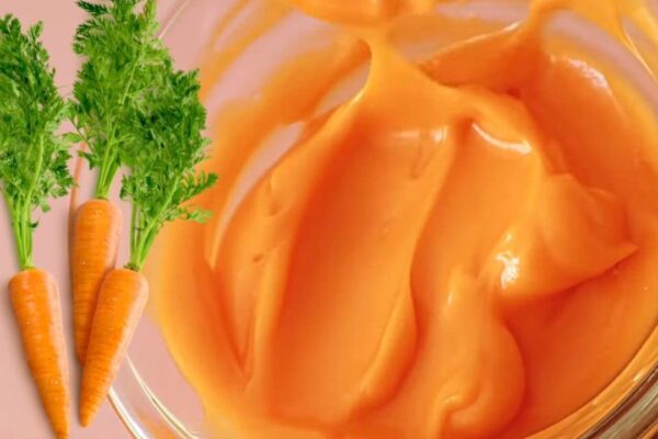Finished DIY Carrot Cream for Glowing Skin, a completed DIY project