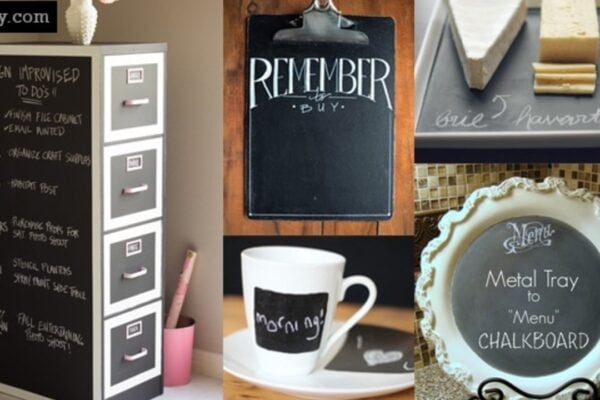 Finished 49 DIY Chalkboard Paint for Furniture and Decor, a completed DIY project