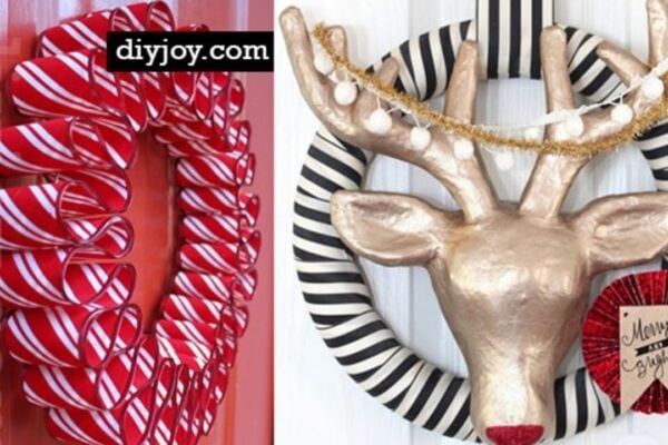 Finished 26 DIY Holiday Wreaths To Make For Christmas Decor, a completed DIY project