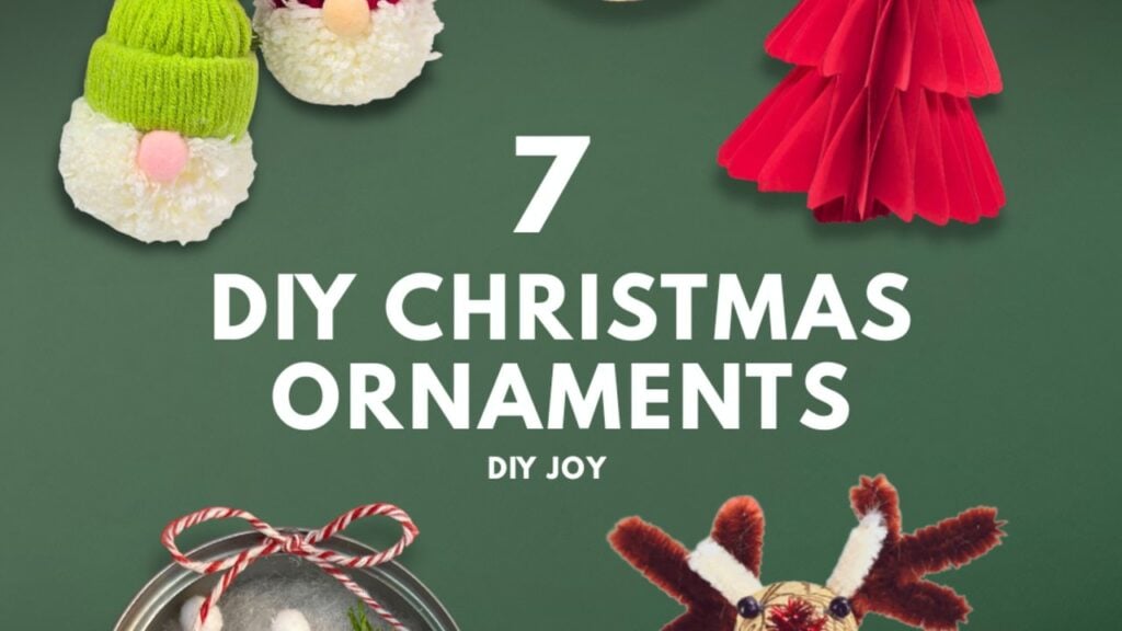 Finished 11 Cheap & Easy DIY Ornaments to Upgrade Your Christmas Decor, a completed DIY project