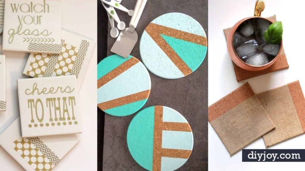 Finished 33 DIY for Handmade Coasters, a completed DIY project