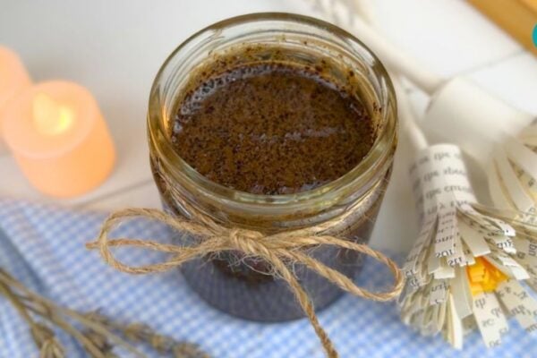DIY Coffee Body Scrub Recipe — easy step-by-step recipe.
