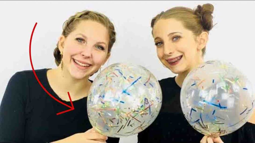 Finished Easy DIY Confetti Balloons For New Years, a completed DIY project
