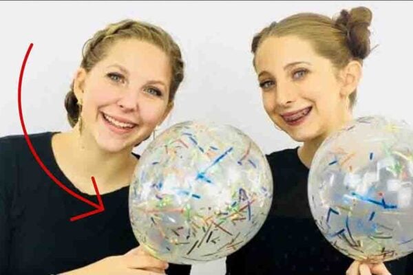 Finished Easy DIY Confetti Balloons For New Years, a completed DIY project