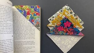 DIY Corner Bookmark, homemade and freshly served