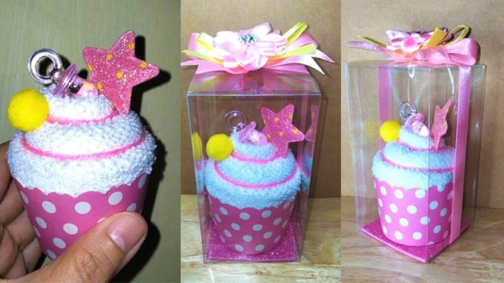 DIY Cupcake Towel, homemade and freshly served