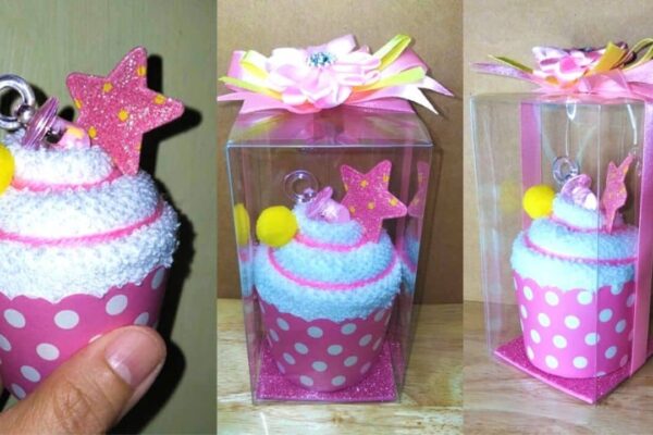DIY Cupcake Towel, homemade and freshly served
