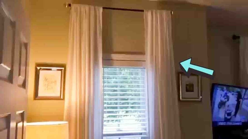 Finished DIY 5-Minute Curtains Out of Sheets, a completed DIY project