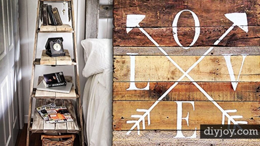 Finished DIY for the Bedroom, 40 Rustic Style Projects, a completed DIY project