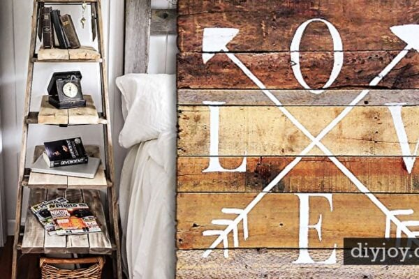Finished DIY for the Bedroom, 40 Rustic Style Projects, a completed DIY project