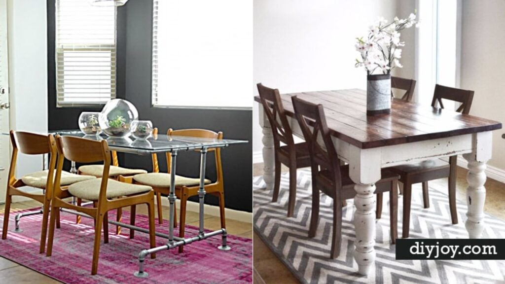 Finished 38 DIY Dining Room Tables, a completed DIY project