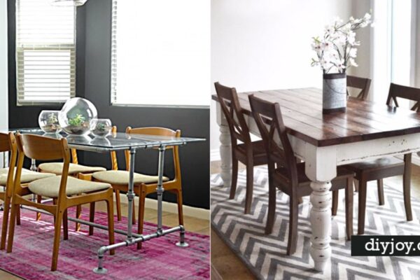 Finished 38 DIY Dining Room Tables, a completed DIY project