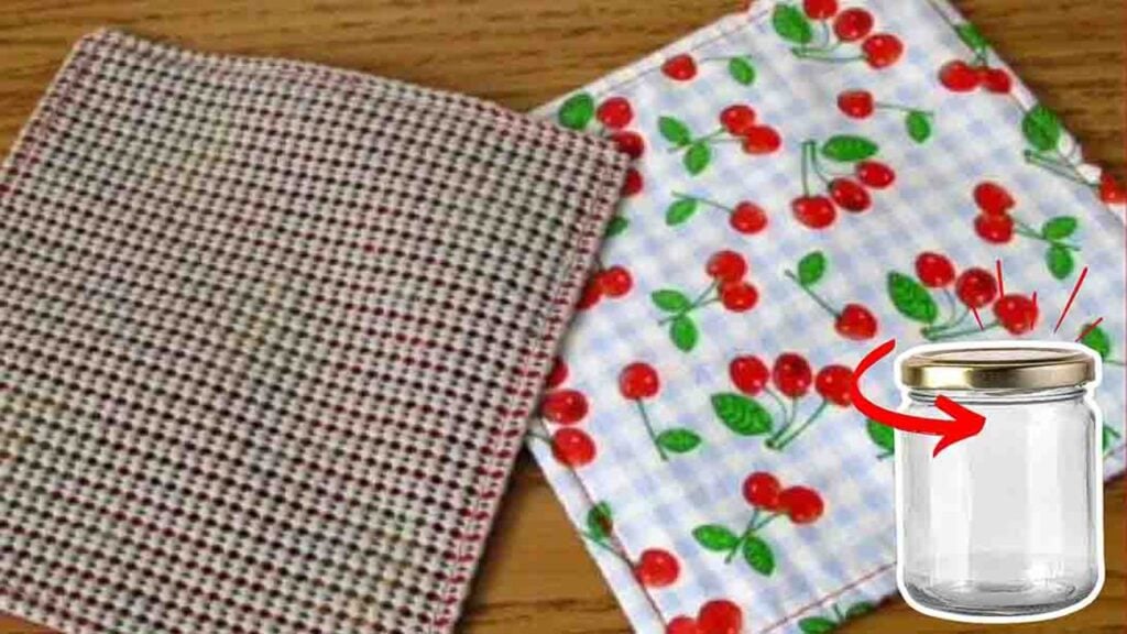 Finished DIY Fabric Jar Opener, a completed DIY project