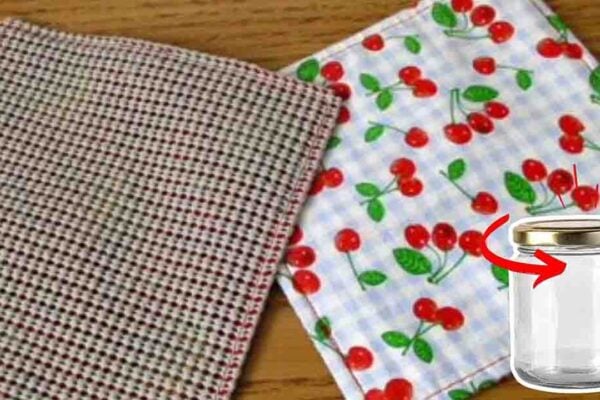 Finished DIY Fabric Jar Opener, a completed DIY project