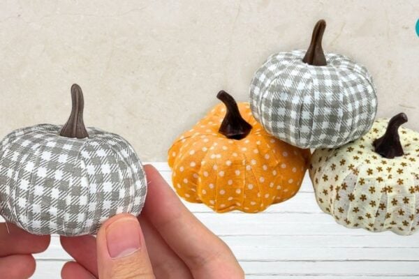 DIY Pumpkin Fall Décor — easy step-by-step DIY tutorial.