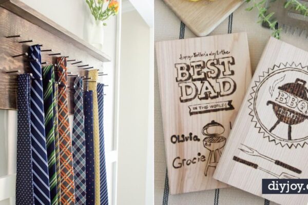 Finished 34 Father’s Day Gifts To Make For Dad, a completed DIY project