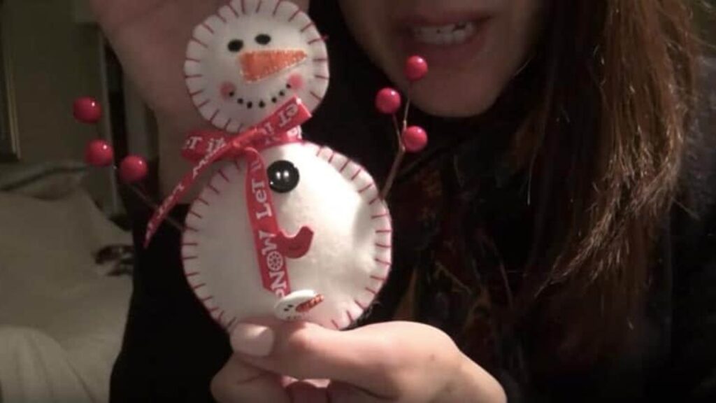 Finished Watch How This Whispering Gal Makes This Absolutely Adorable Snowman!, a completed DIY project