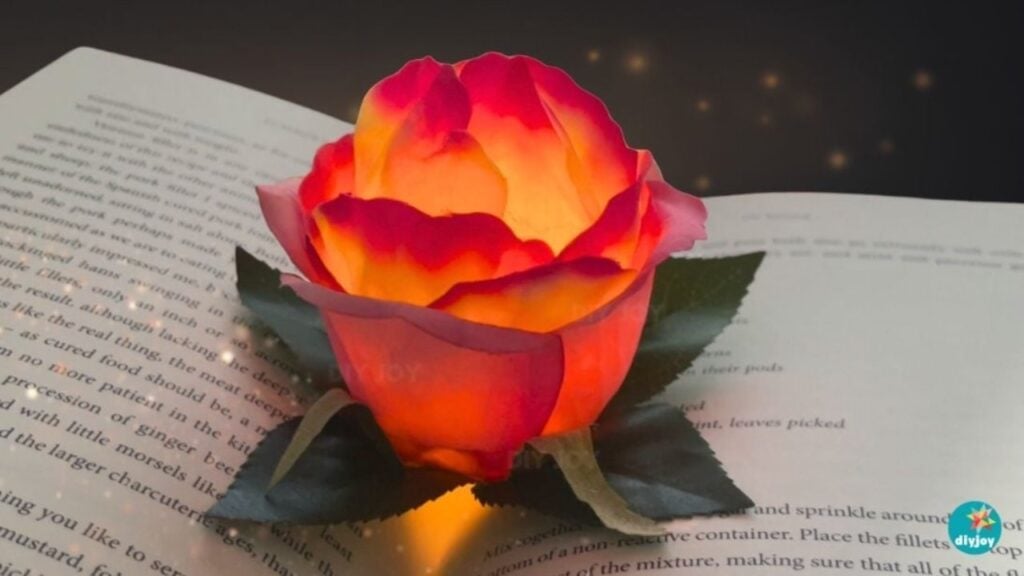 DIY Flower Light — easy step-by-step DIY tutorial.