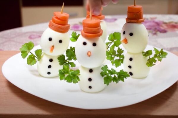 8 DIY Food Decorations for Christmas, homemade and freshly served