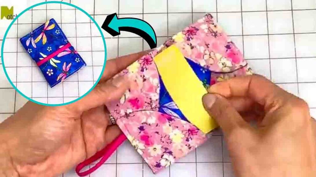 DIY Gift Bag with 2 Pieces of Fabric Only, homemade and freshly served