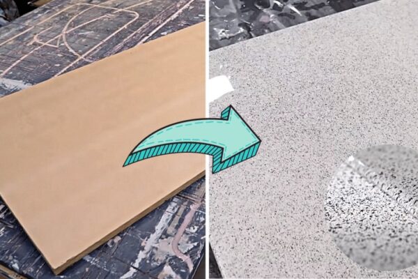 Finished How to Create a Budget-Friendly DIY Granite Countertop, a completed DIY project