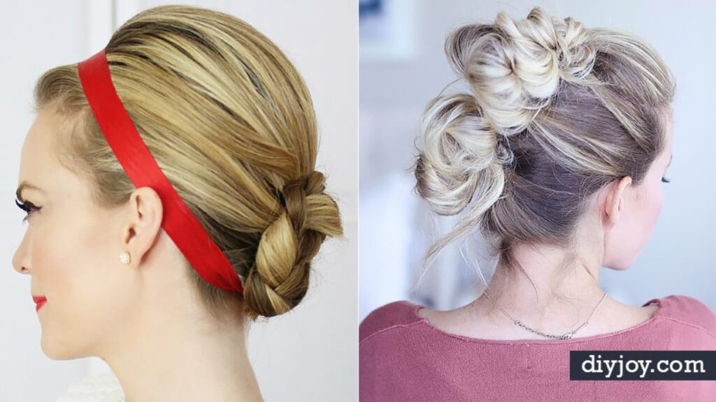 Finished 34 Creative Holiday Hairstyles, a completed DIY project